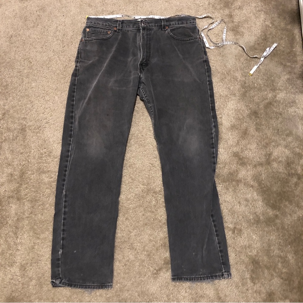 Levi’s 505 Jeans Black Size 36W 32 L
